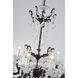 Canada LED 28 inch Satin Black Chandelier Ceiling Light
